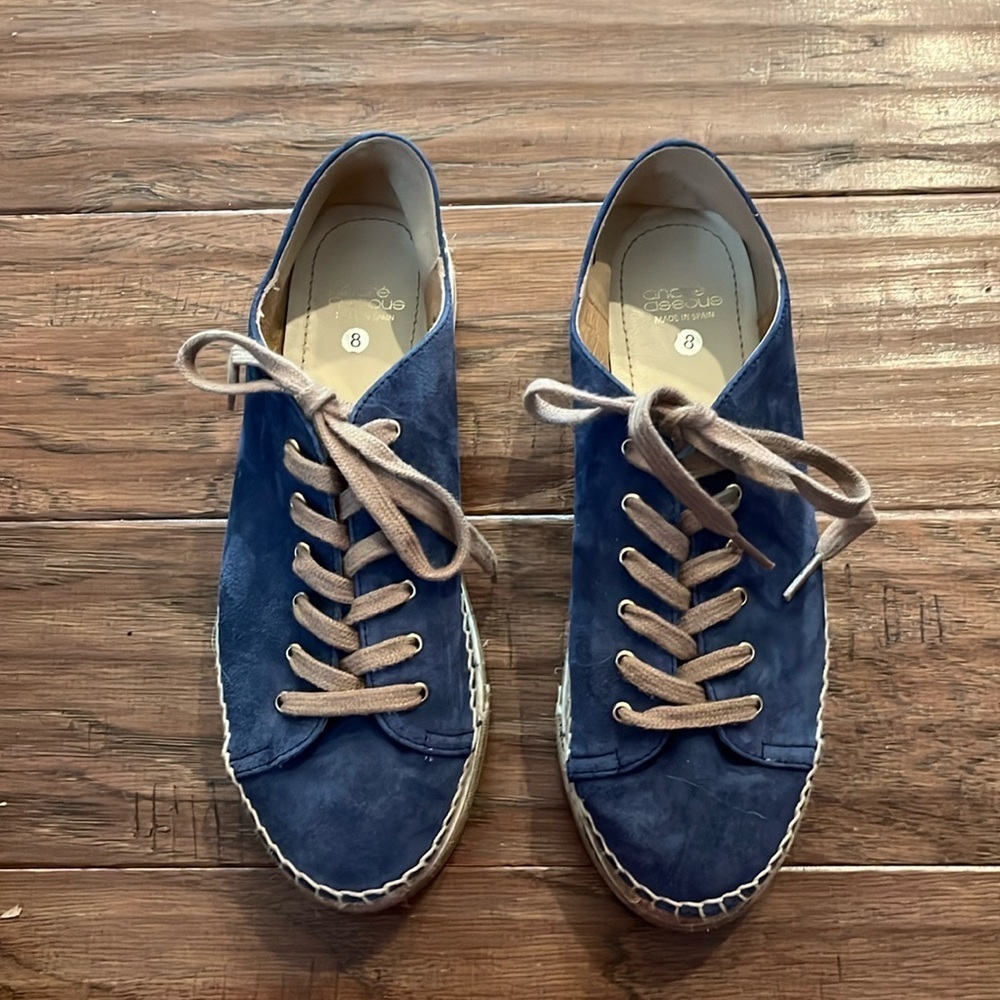Anthropologie Andre Assous Espadrille Sneakers Size 8
